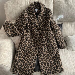 Cheetah Stylish Trench Coat